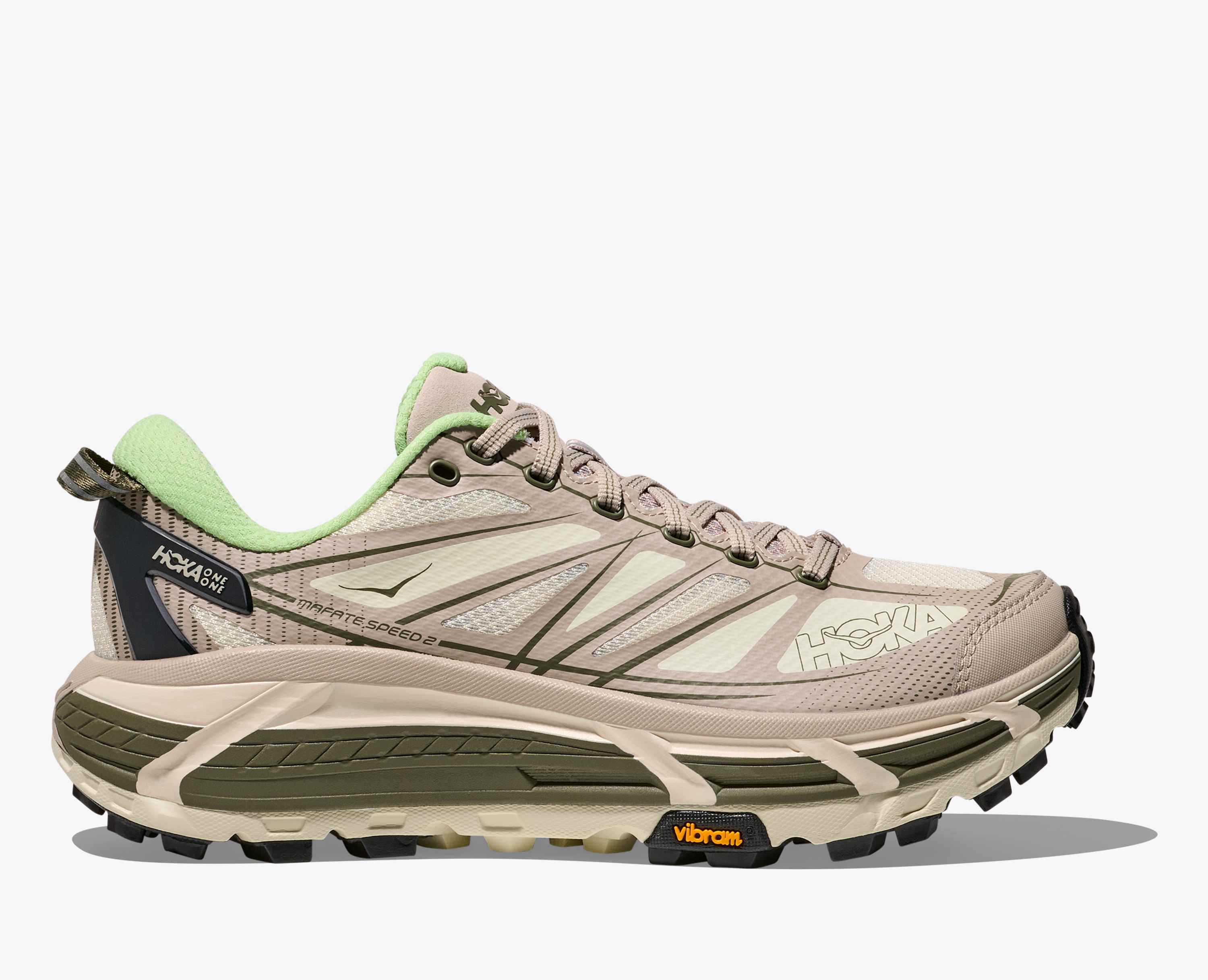 Hoka Mafate Speed 2 Putty Eucalyptus