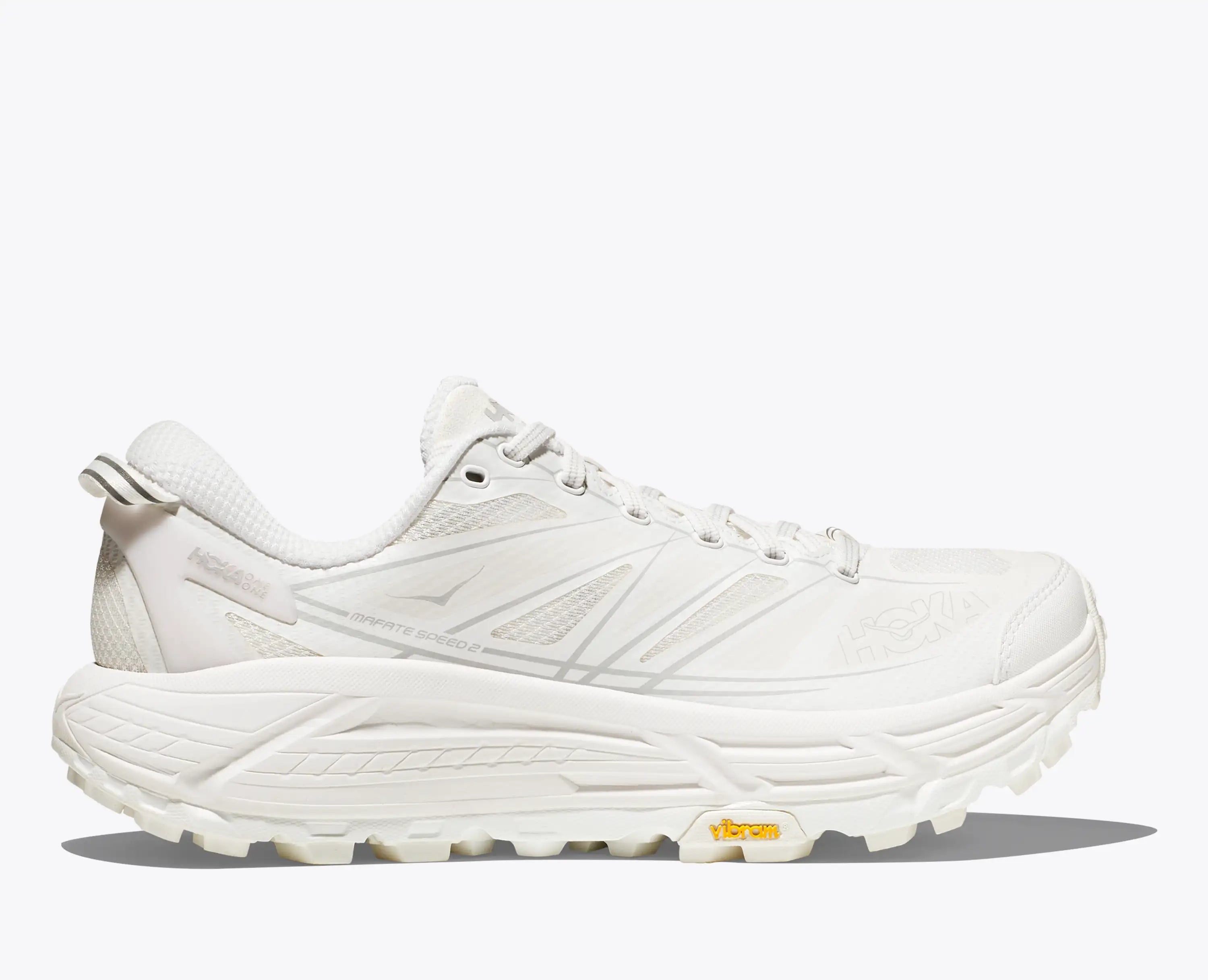 Hoka Mafate Speed 2 White Lunar Rock