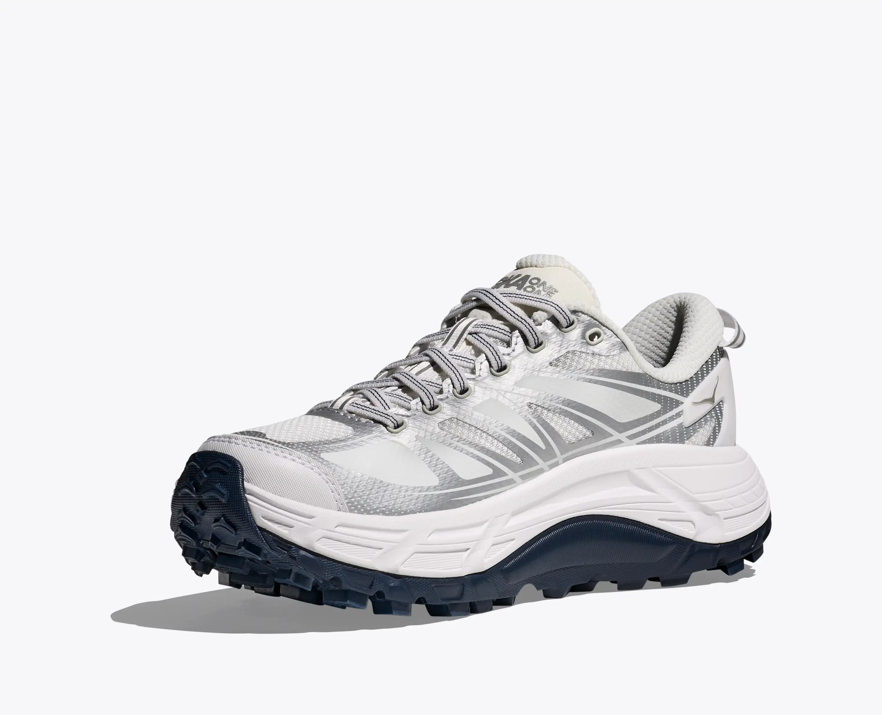 Hoka Mafate Speed 2 White Silver ()