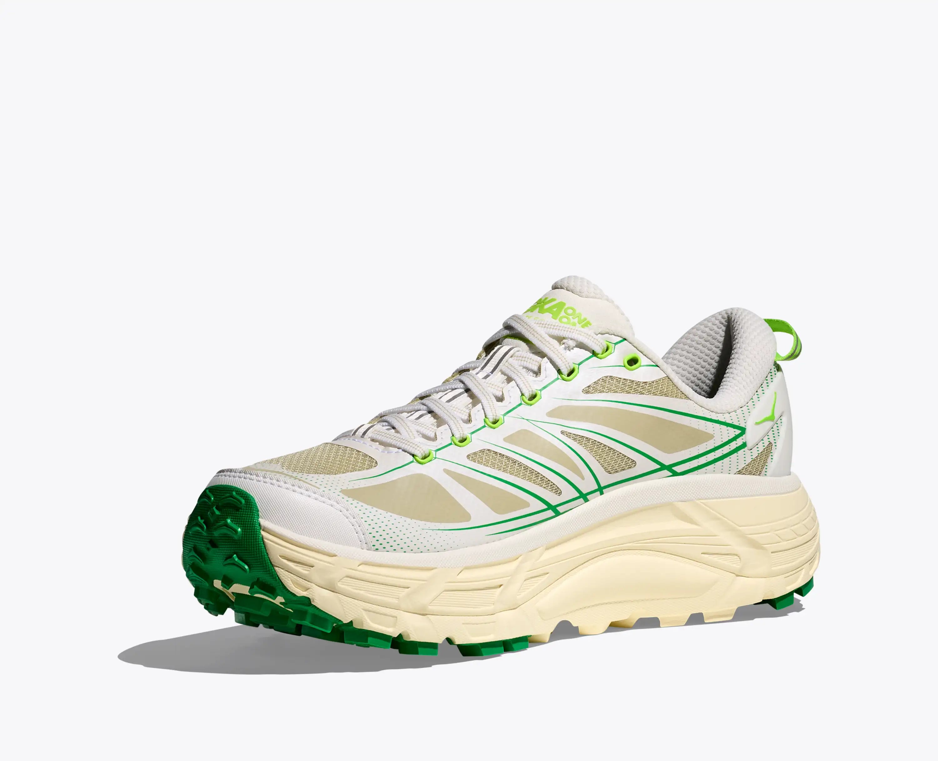 Hoka Mafate Speed 2 White Fresh Cut Grass