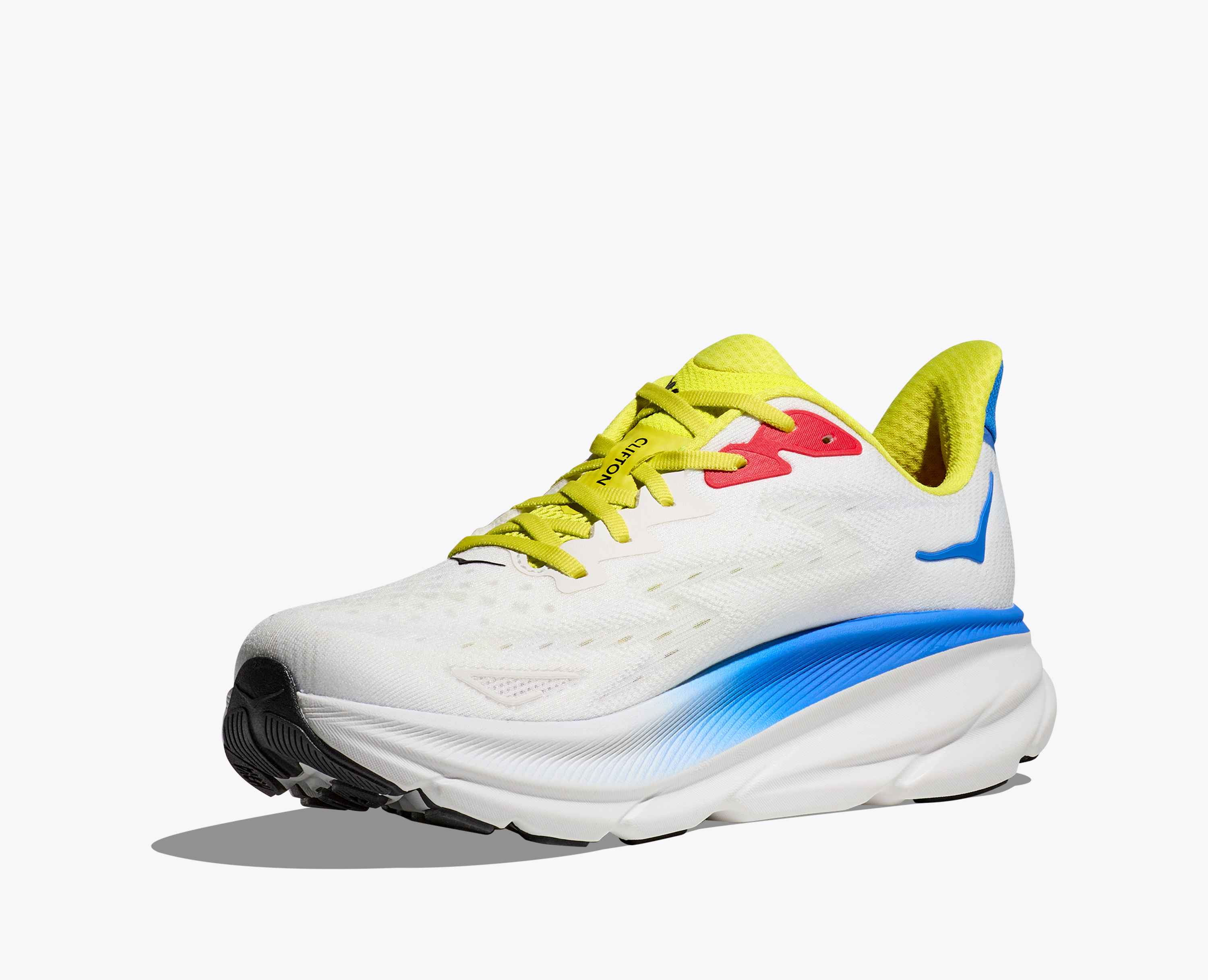 Hoka S Clifton 9 Blanc De Blanc Virtual Blue