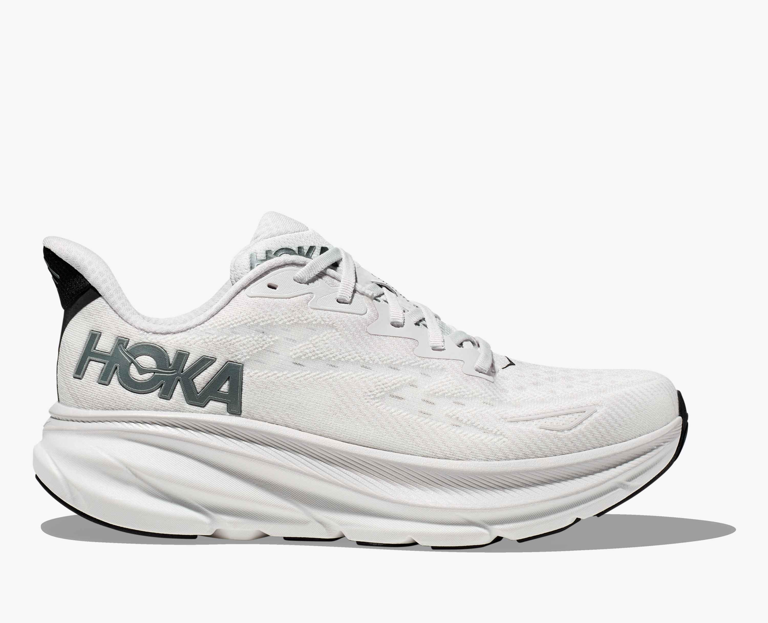 Hoka S Clifton 9 Nimbus Cloud Steel Wool