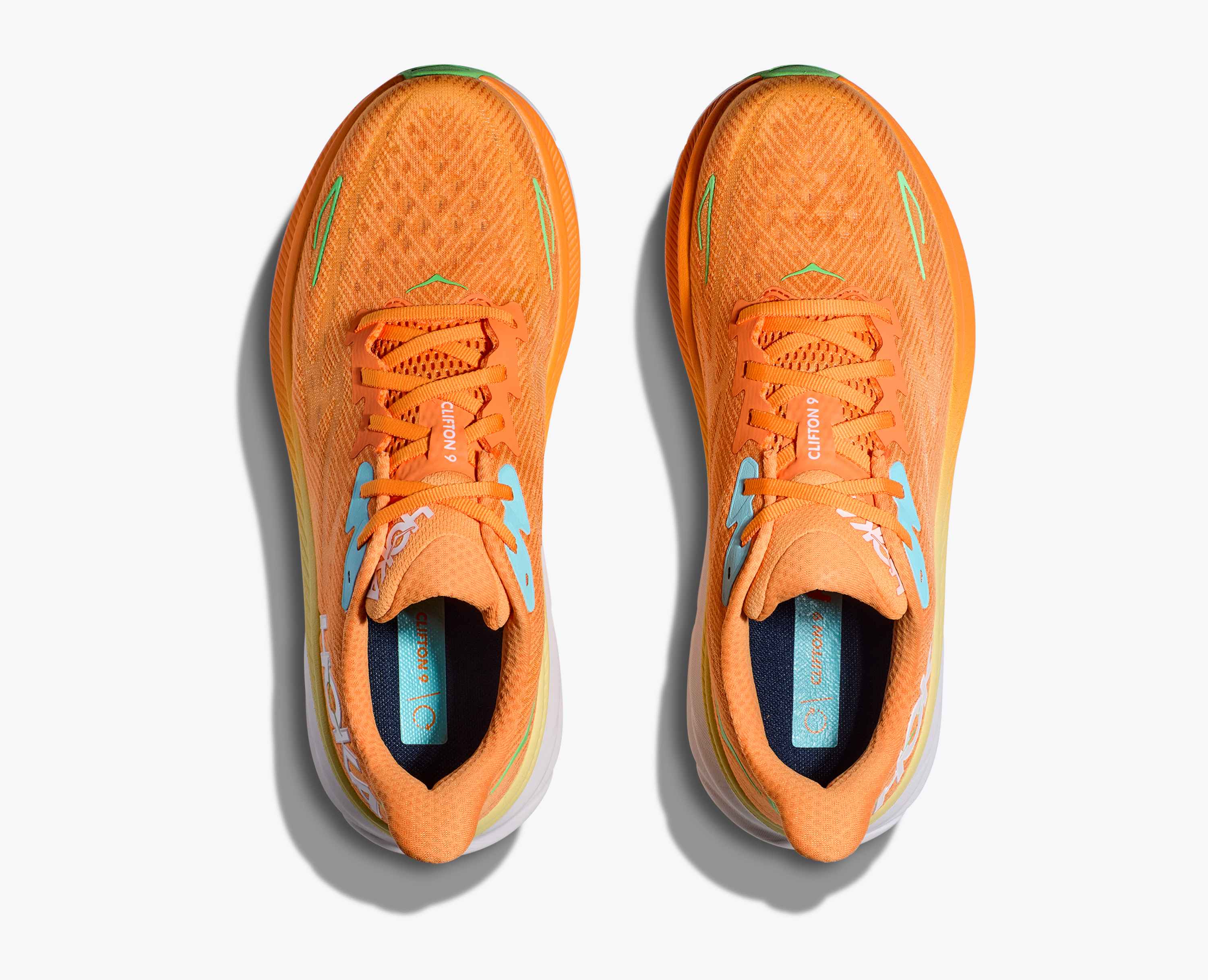 Hoka S Clifton 9 Solar Flare Sherbet