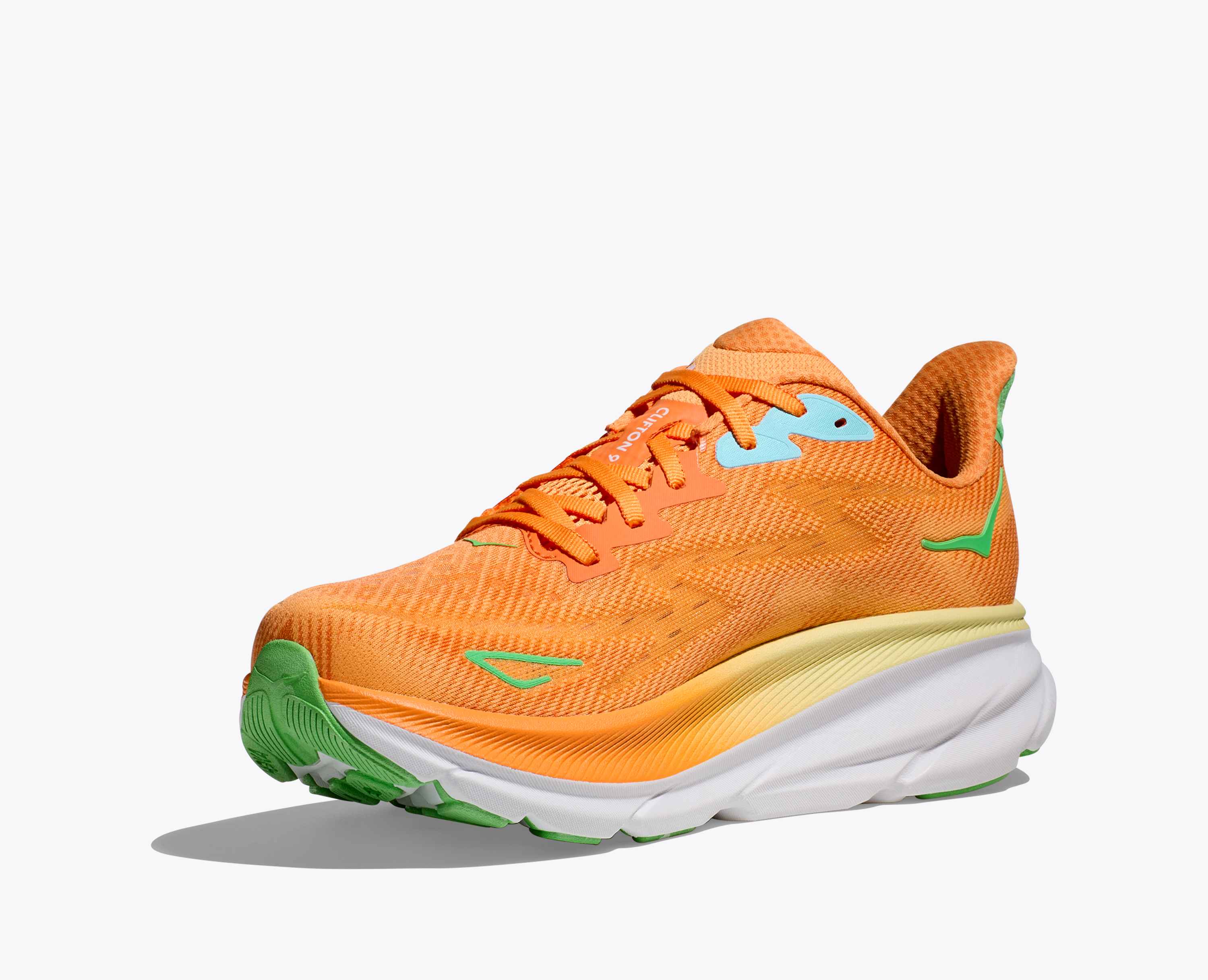 Hoka S Clifton 9 Solar Flare Sherbet