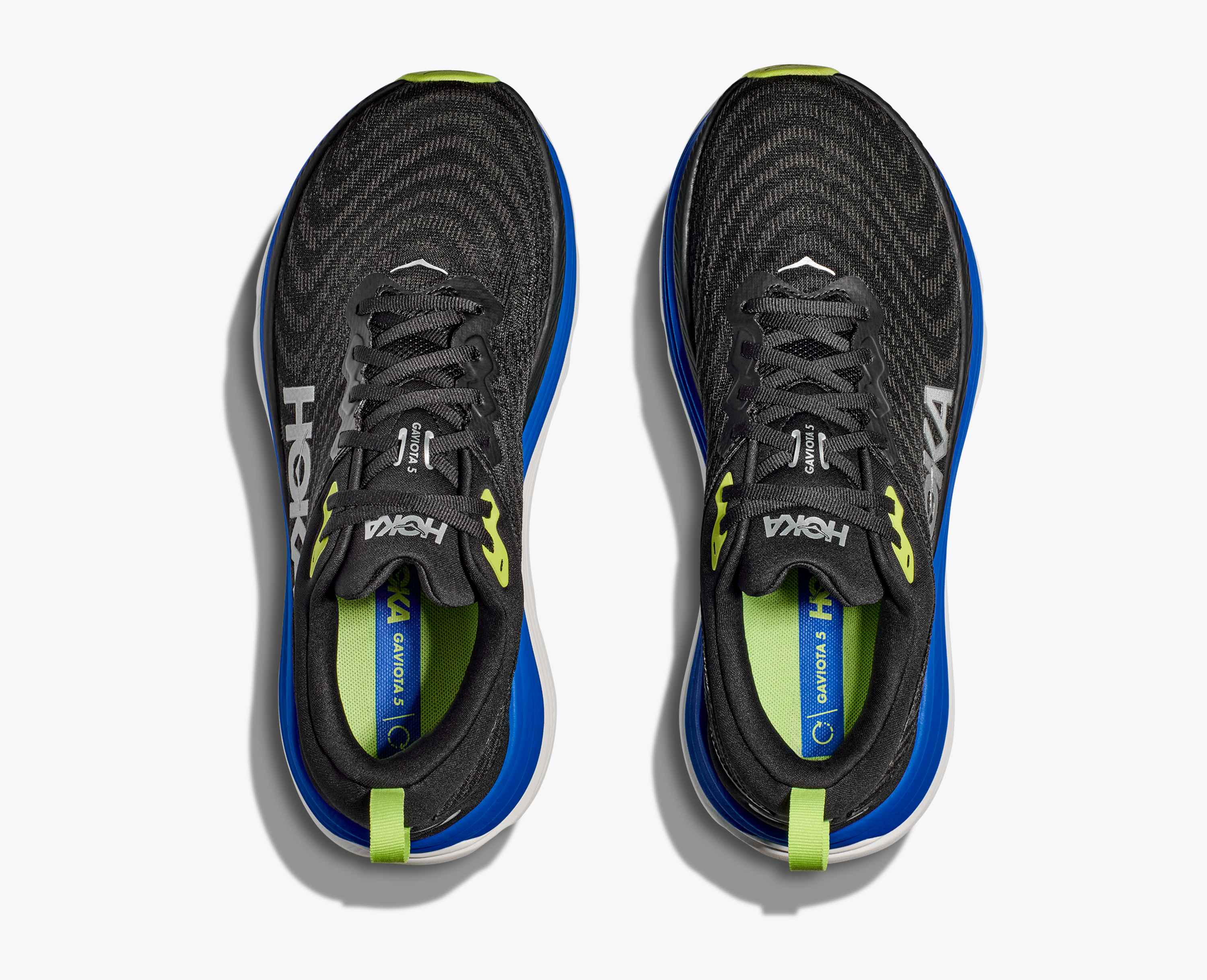 Hoka S Gaviota 5 Black Electric Cobalt