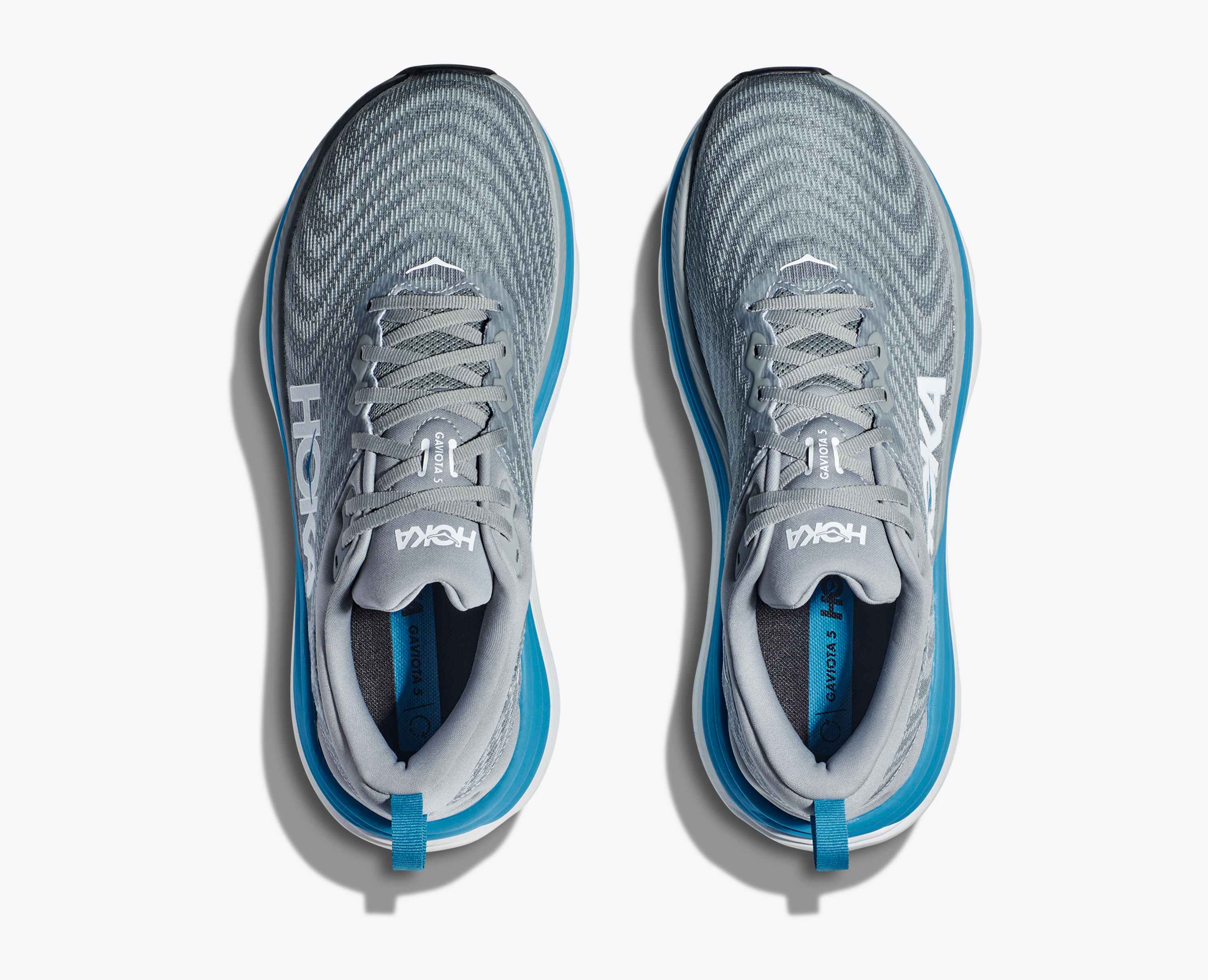 Hoka S Gaviota 5 Limestone Diva Blue