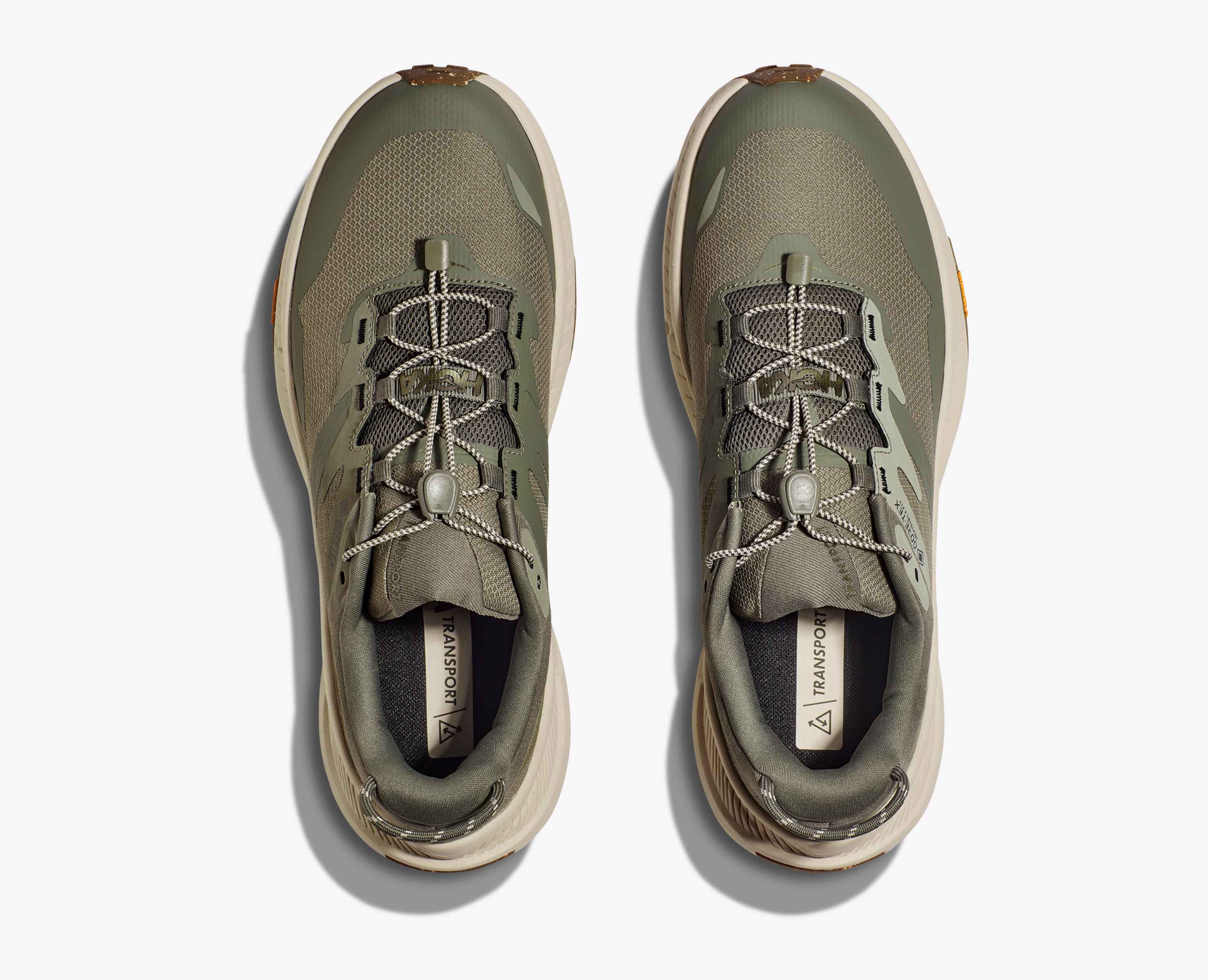 Hoka S Transport Gtx Slate Oat Milk