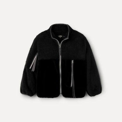 Ugg Marlene Sherpa Jacket Ii Black