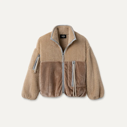 Ugg Marlene Sherpa Jacket Ii Sandstone / Ice Jam