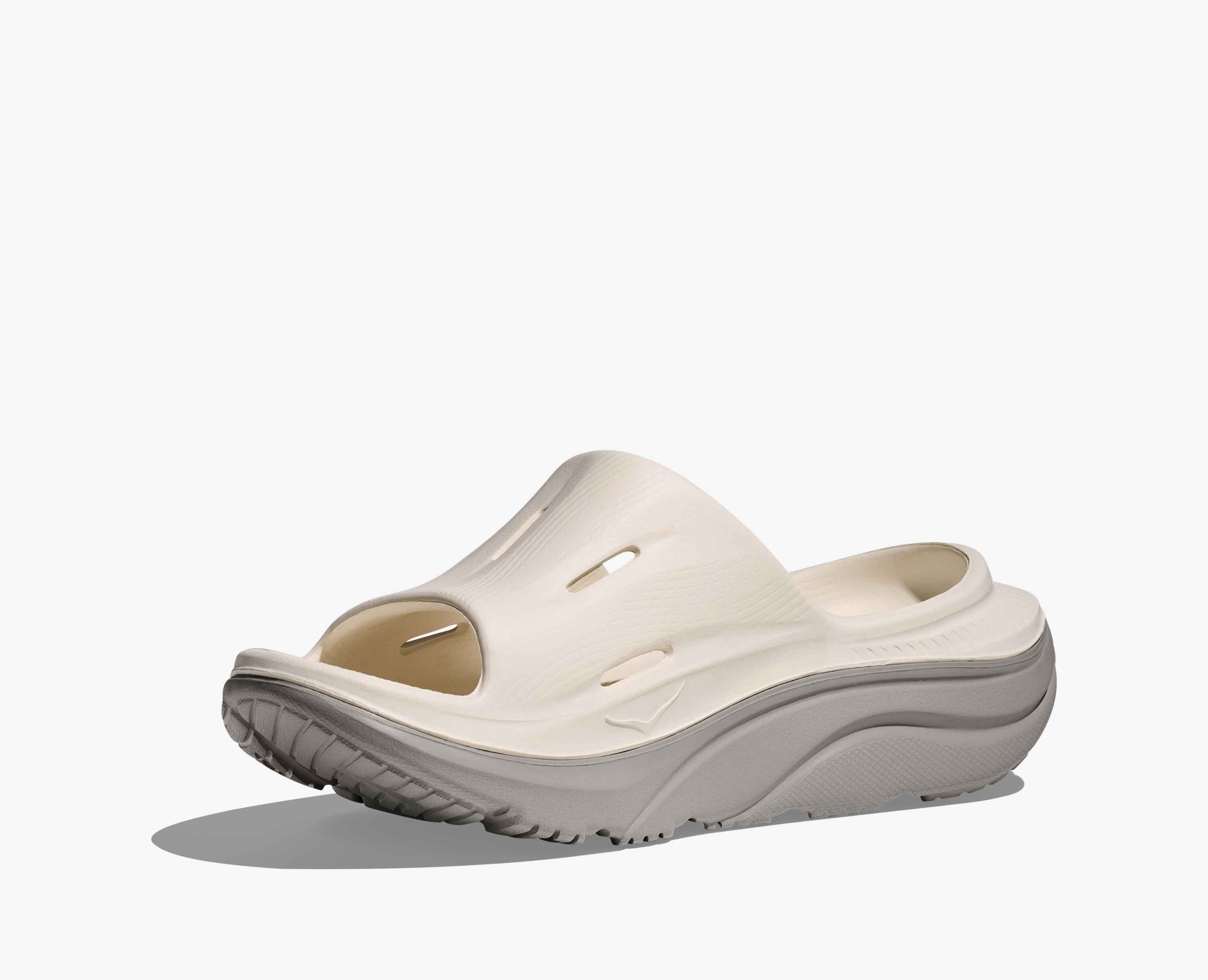 Hoka Ora Recovery Slide 3 Alabaster Stardust