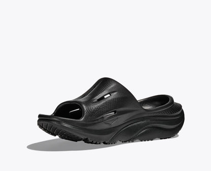 Hoka Ora Recovery Slide 3 Black Black