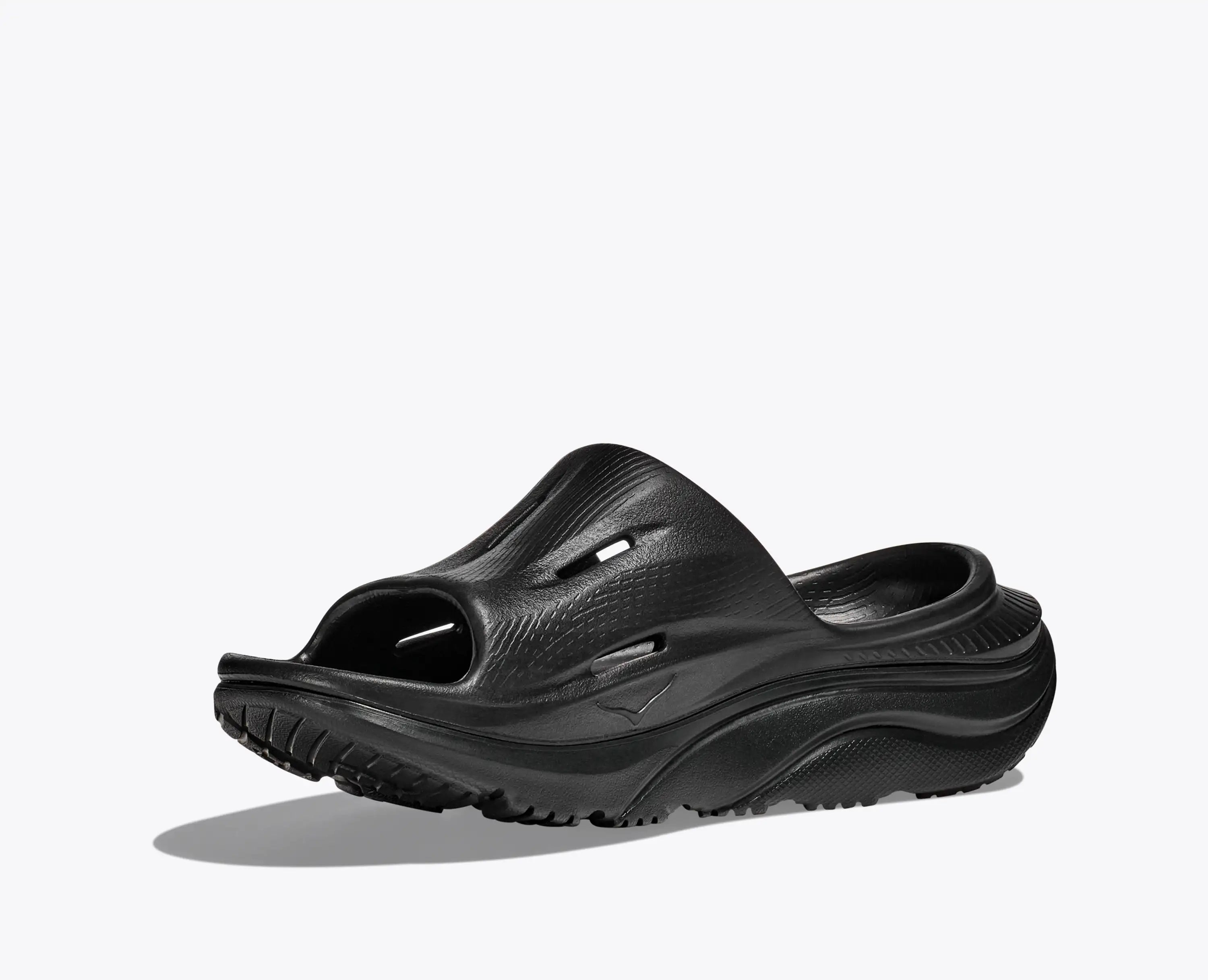 Hoka Ora Recovery Slide 3 Black Black