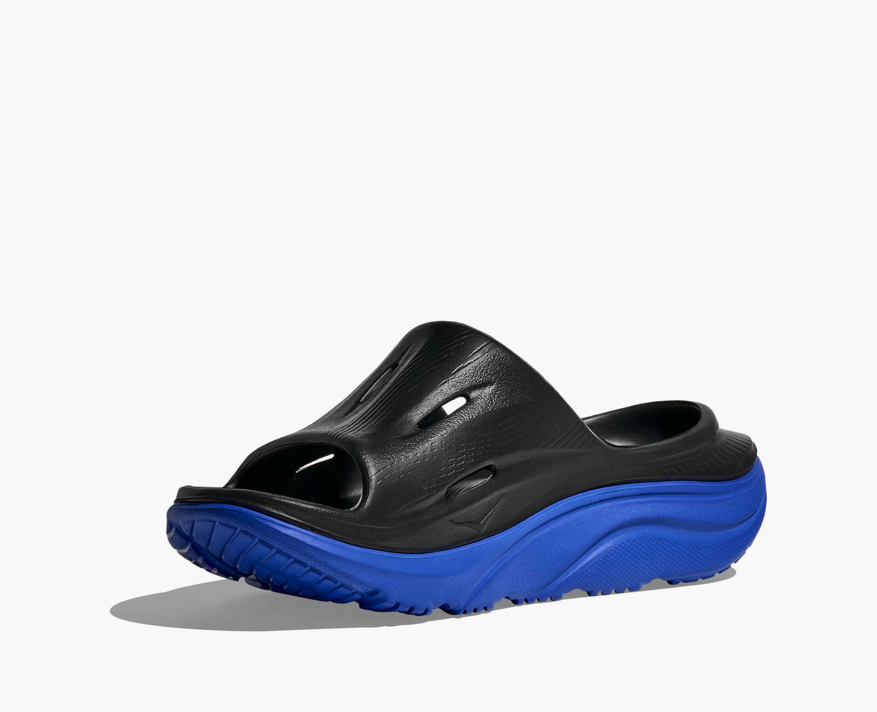 Hoka Ora Recovery Slide 3 Black Ultramarine