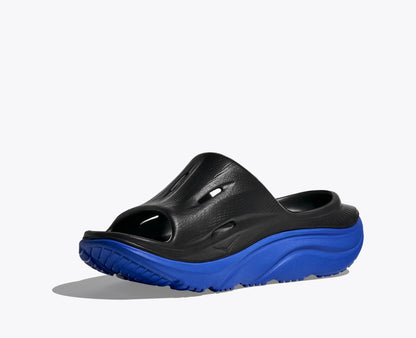 Hoka Ora Recovery Slide 3 Black Ultramarine ()