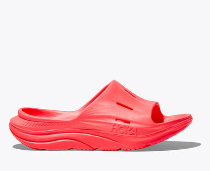 Hoka Ora Recovery Slide 3 Neon Flame Neon Flame