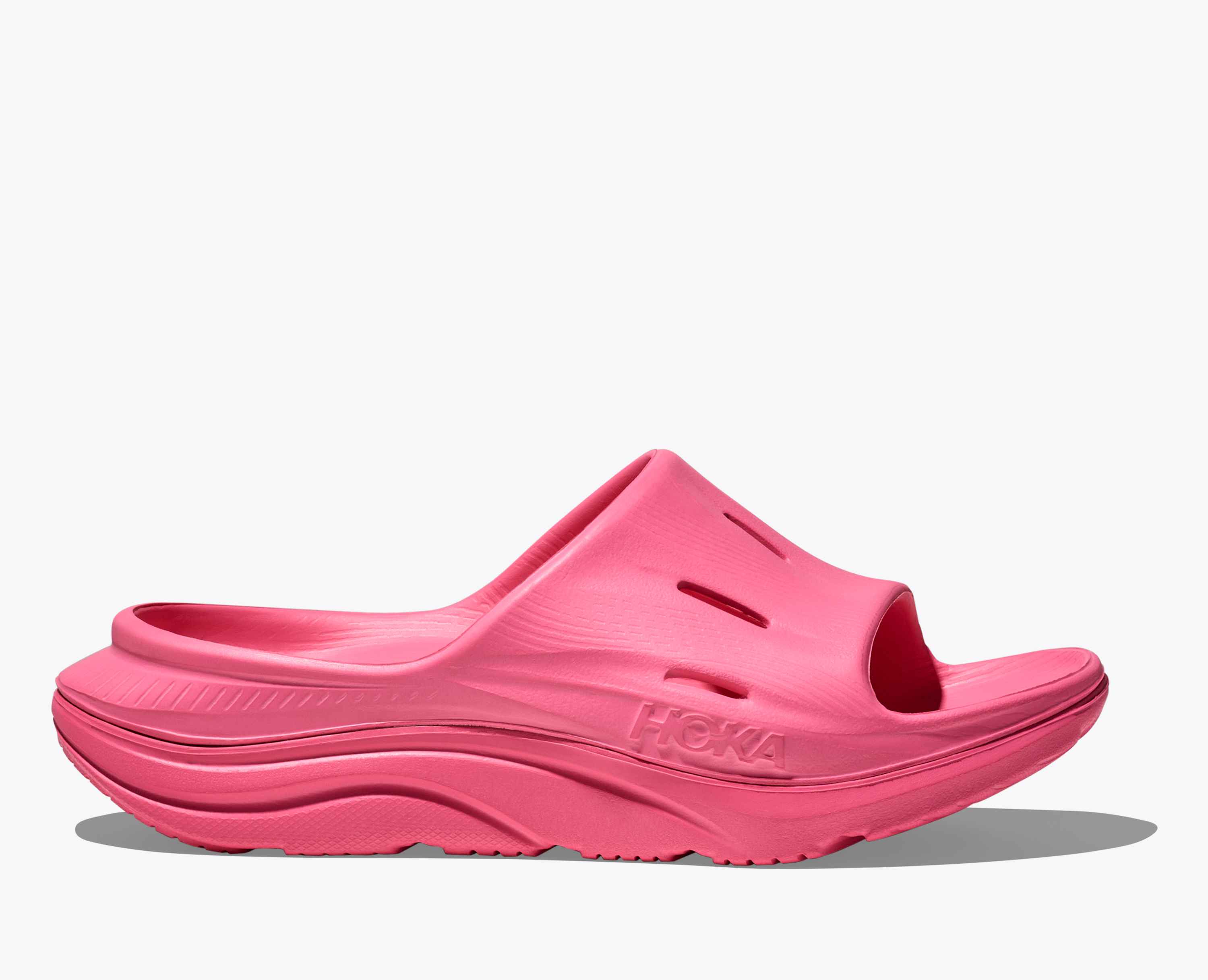 Hoka Ora Recovery Slide 3 Neon Rose