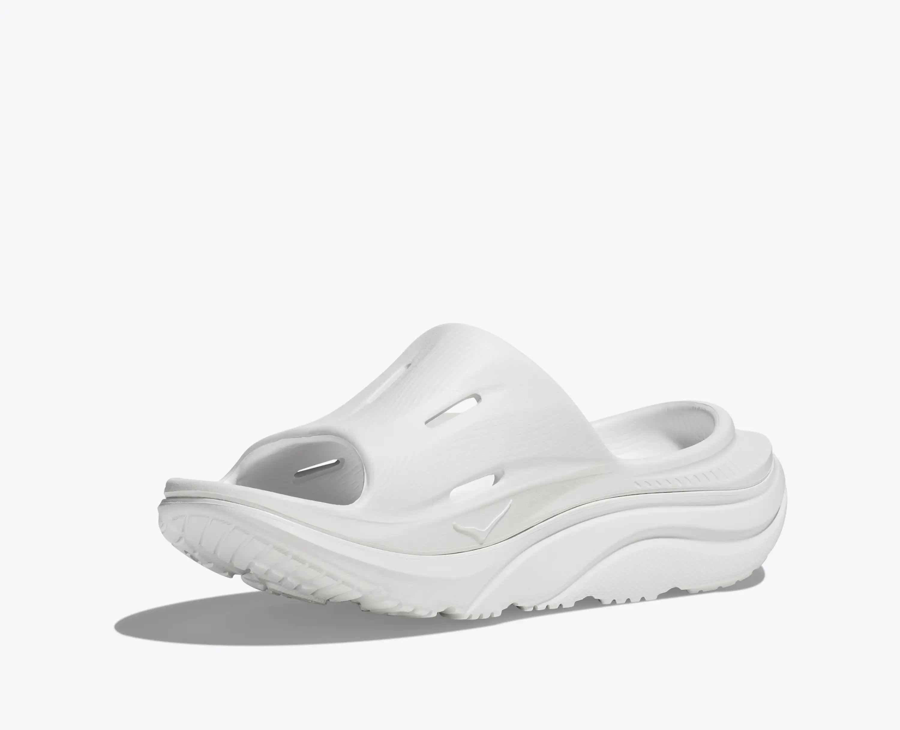 Hoka Ora Recovery Slide 3 White White
