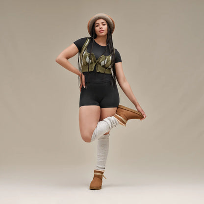 Ugg Alexiah Boy Short Black