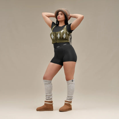 Ugg Alexiah Boy Short Black