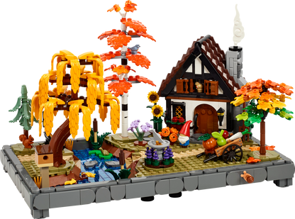 Lego Autumn Cottage Garden