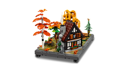 Lego Autumn Cottage Garden