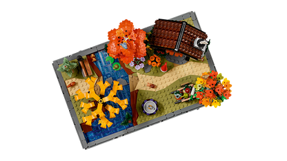 Lego Autumn Cottage Garden