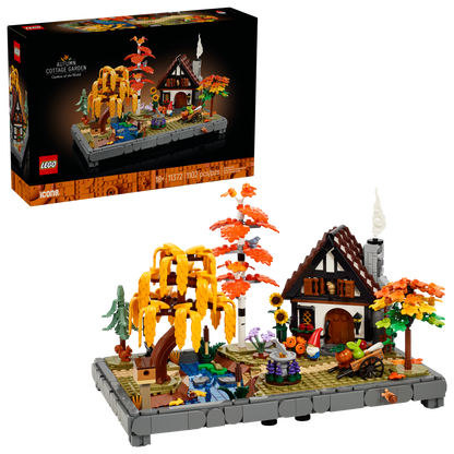 Lego Autumn Cottage Garden