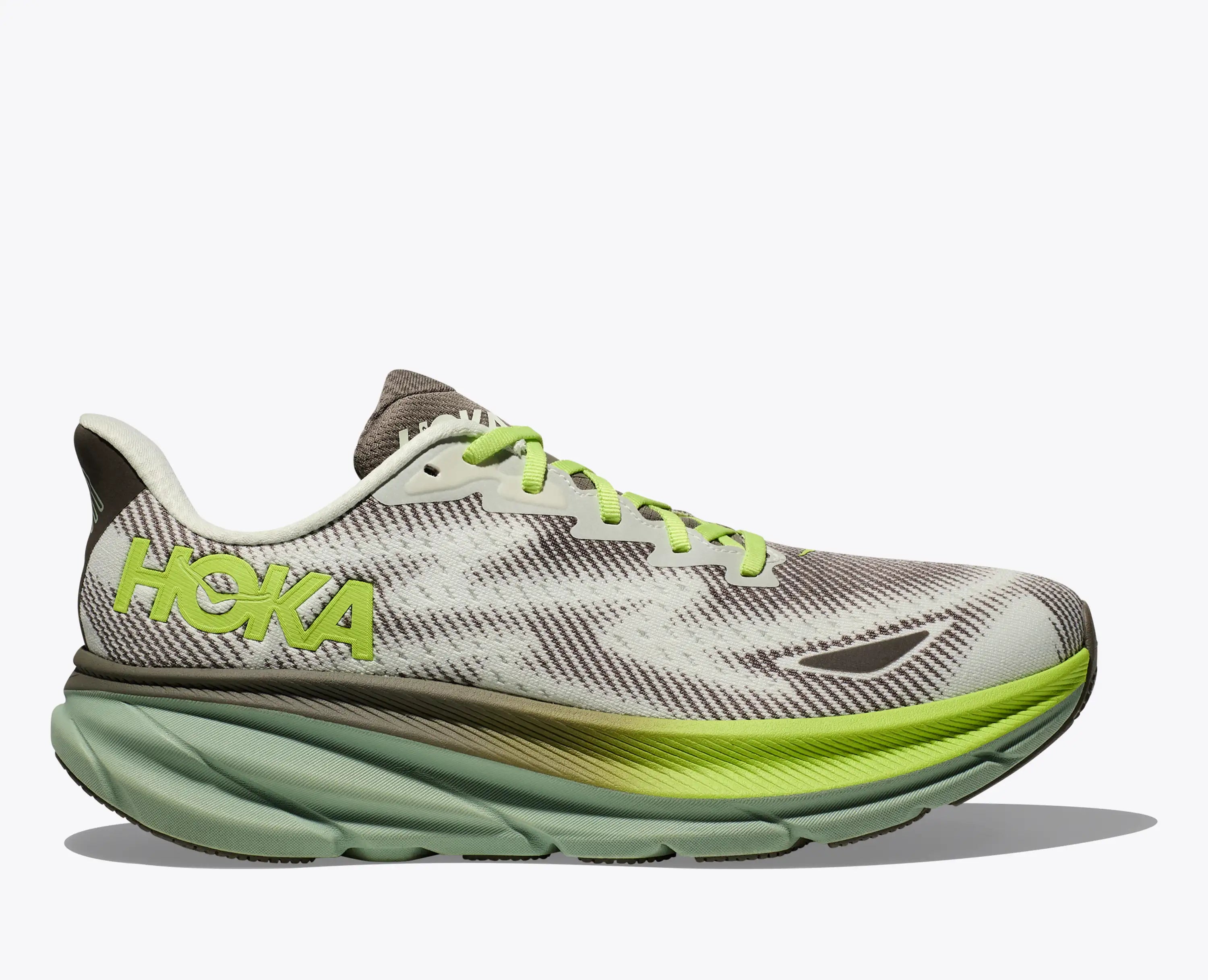 Hoka 'S Clifton 9 Gtx Slate Aloe Vera