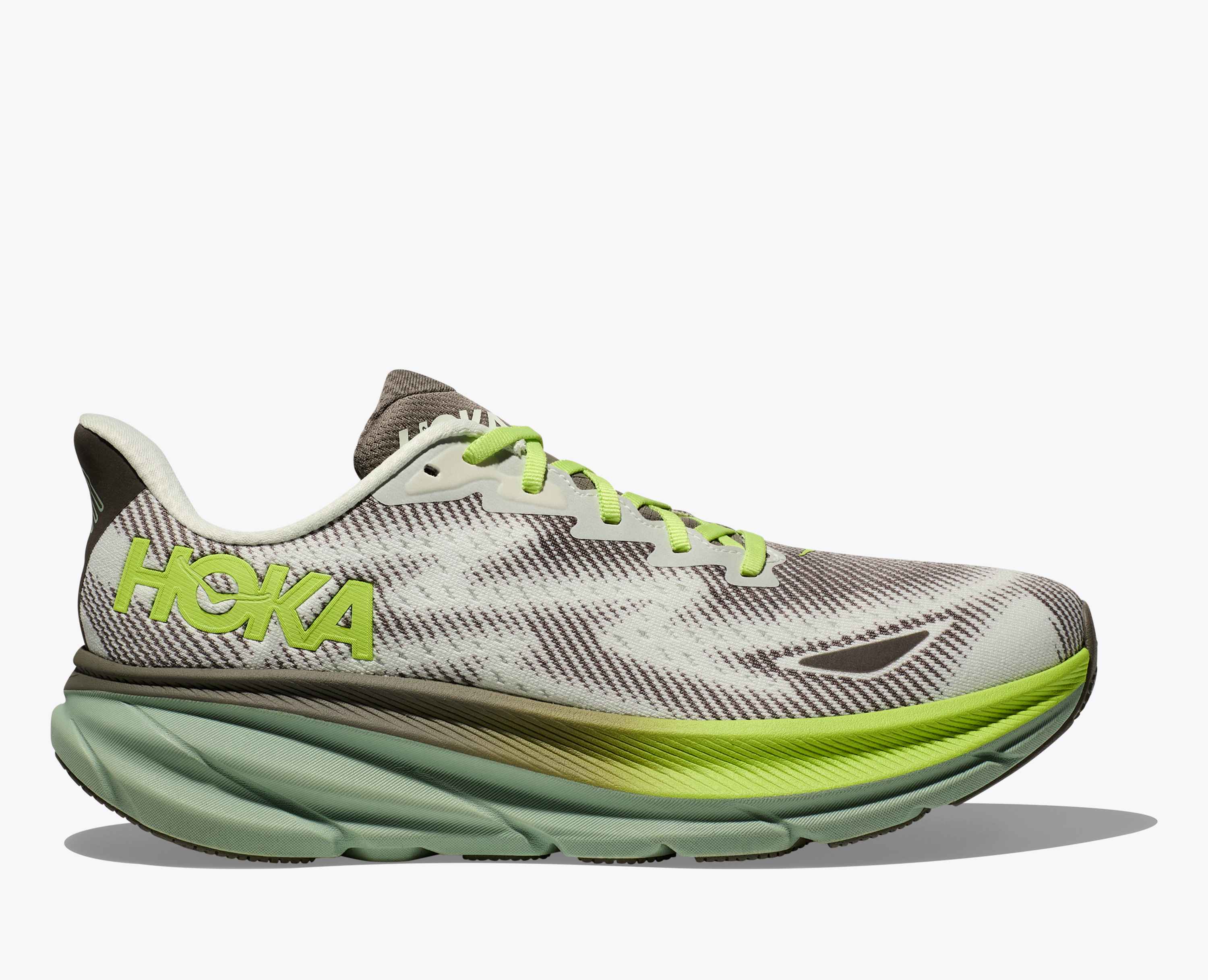 Hoka S Clifton 9 Gtx Slate Aloe Vera