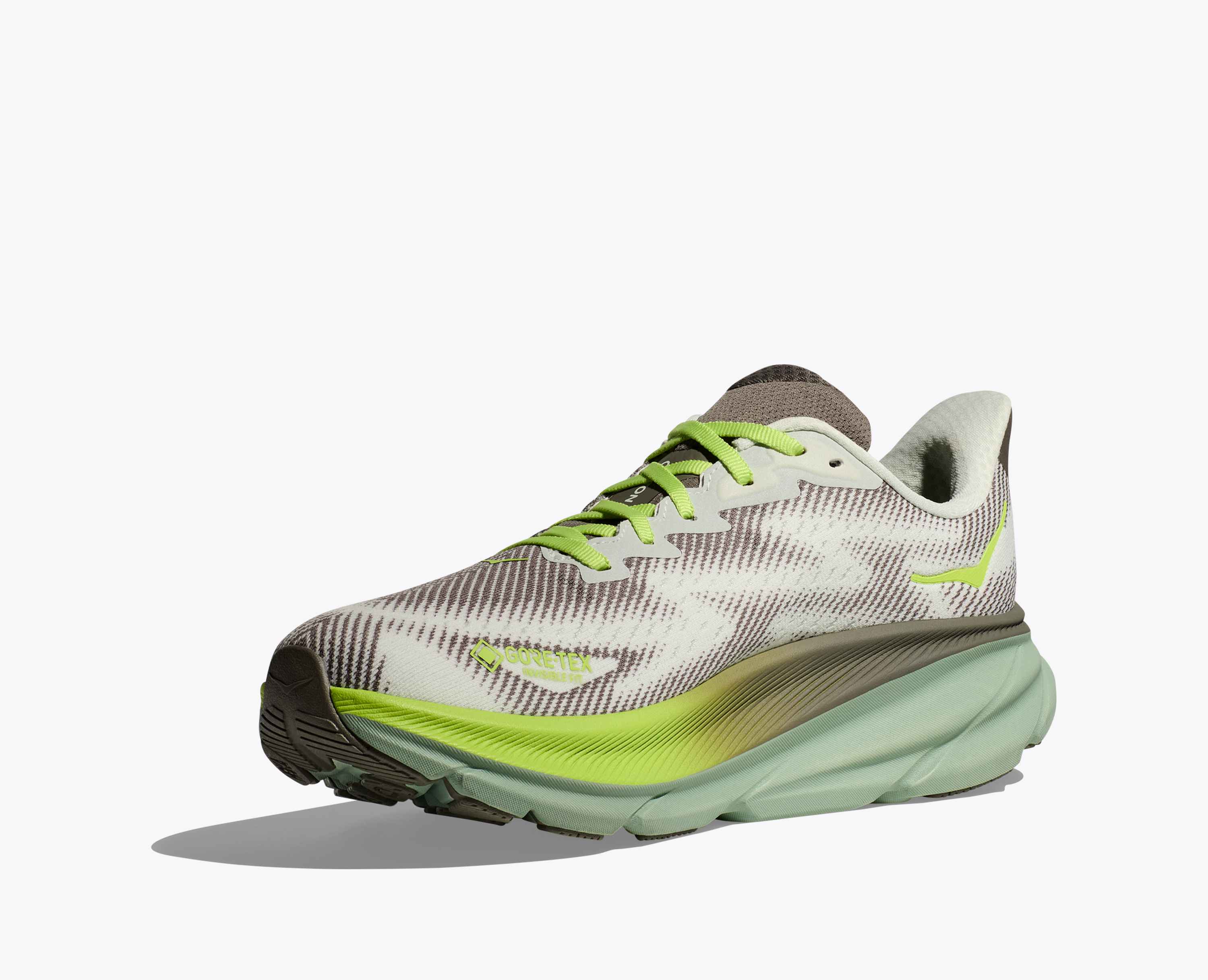 Hoka S Clifton 9 Gtx Slate Aloe Vera