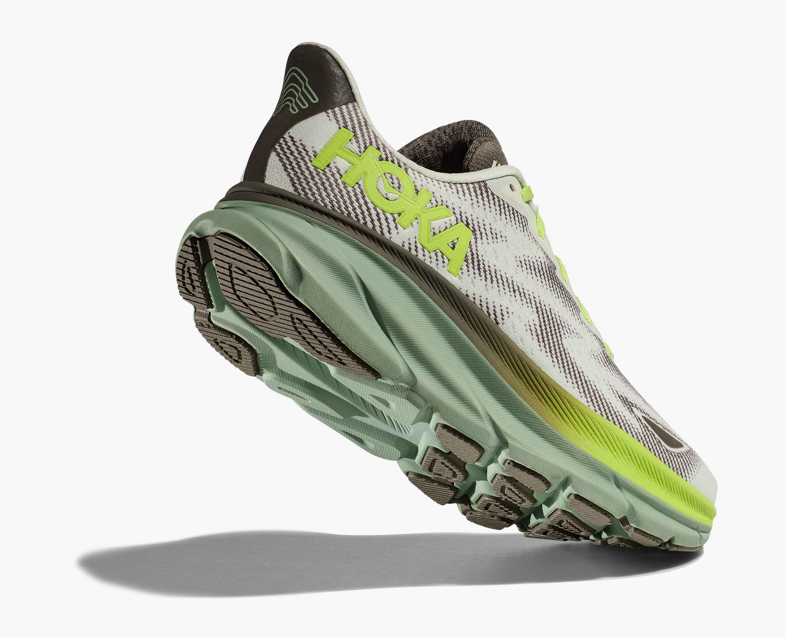 Hoka S Clifton 9 Gtx Slate Aloe Vera