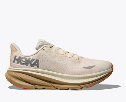 Hoka Women'S Clifton 9 Gtx Eggshell Khaki