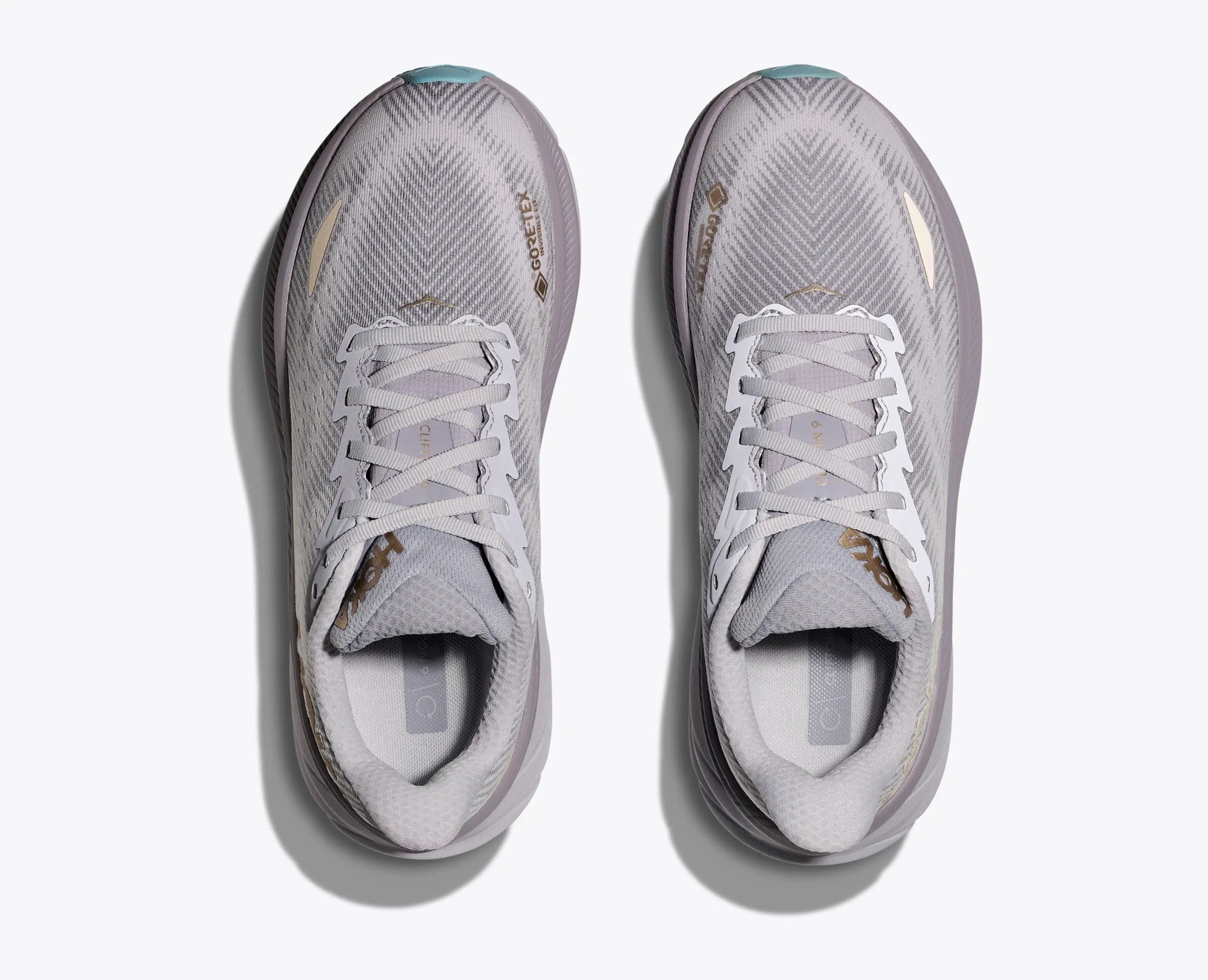 Hoka Women'S Clifton 9 Gtx Foggy Grey Ash Grey