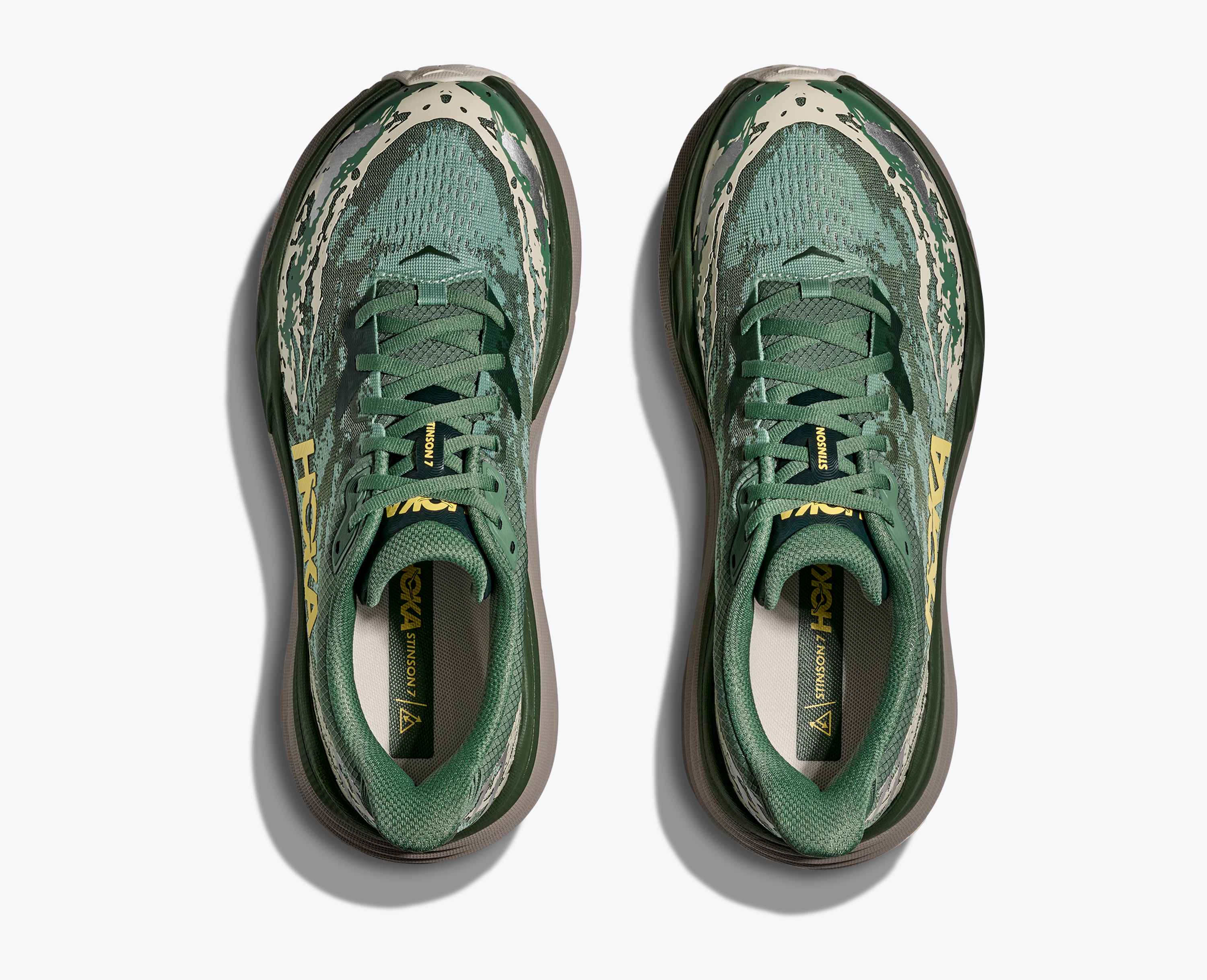 Hoka S Stinson 7 Fern Cement