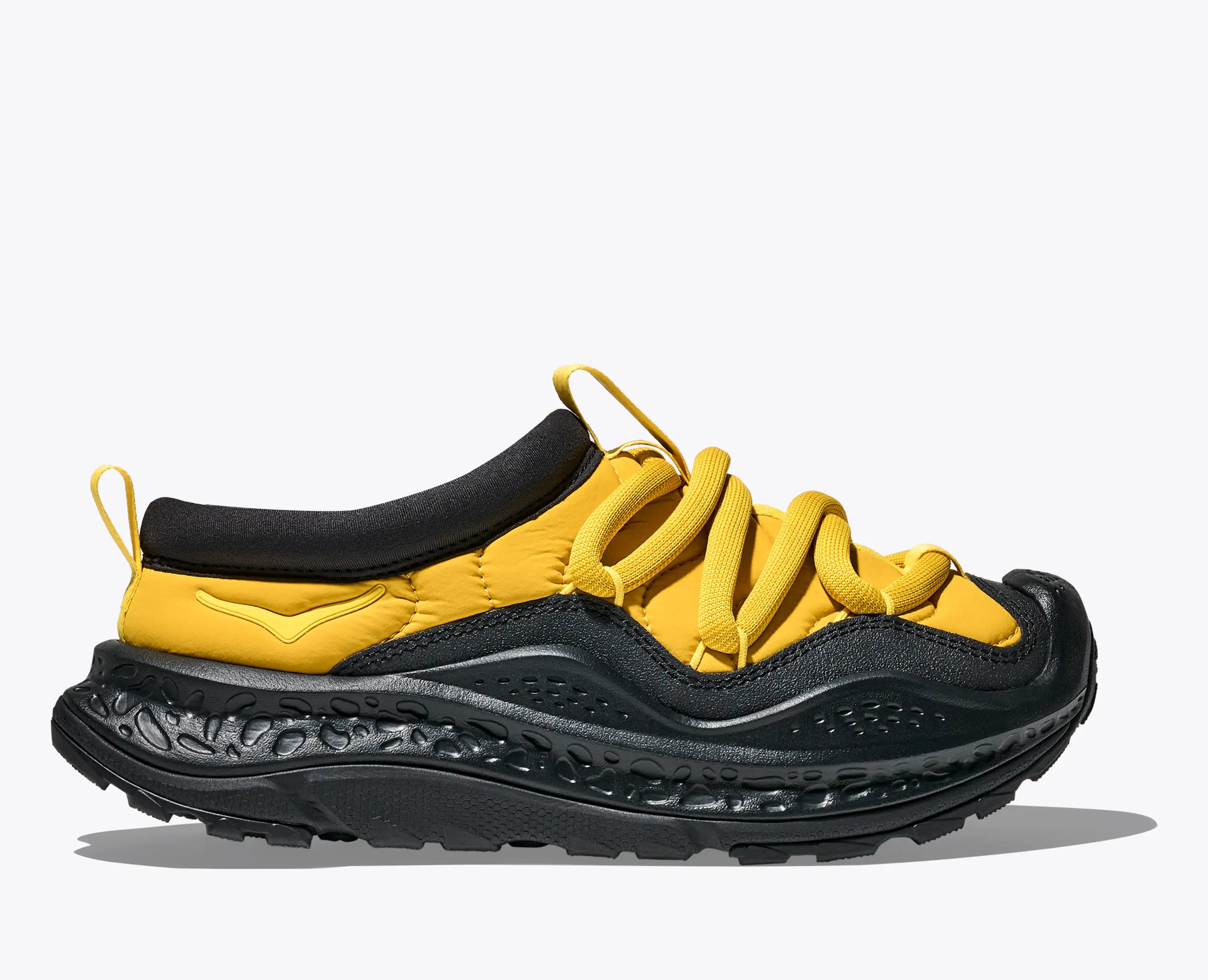 Hoka Ora Primo Yellow Gold Black
