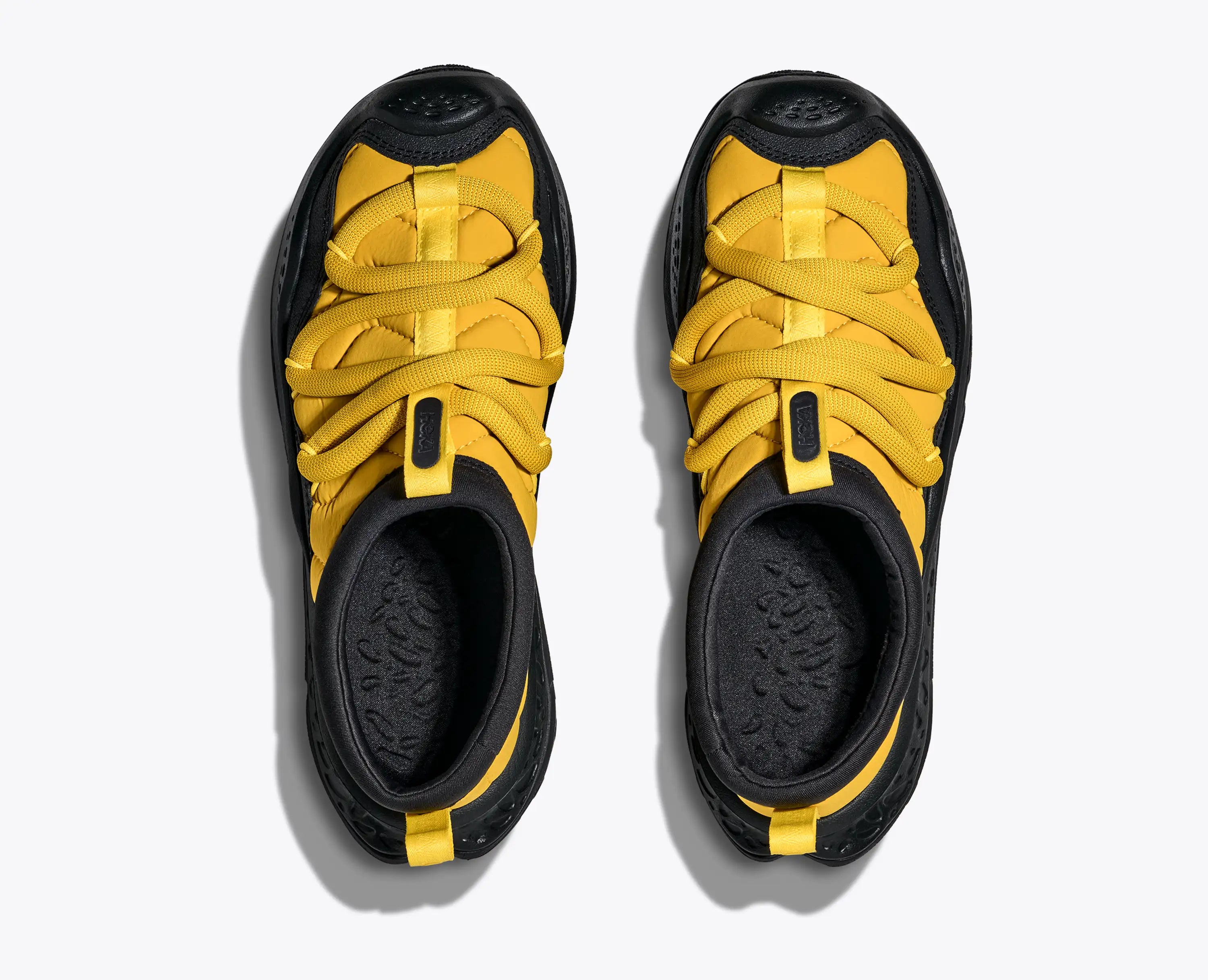Hoka Ora Primo Yellow Gold Black