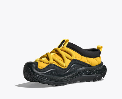 Hoka Ora Primo Yellow Gold Black