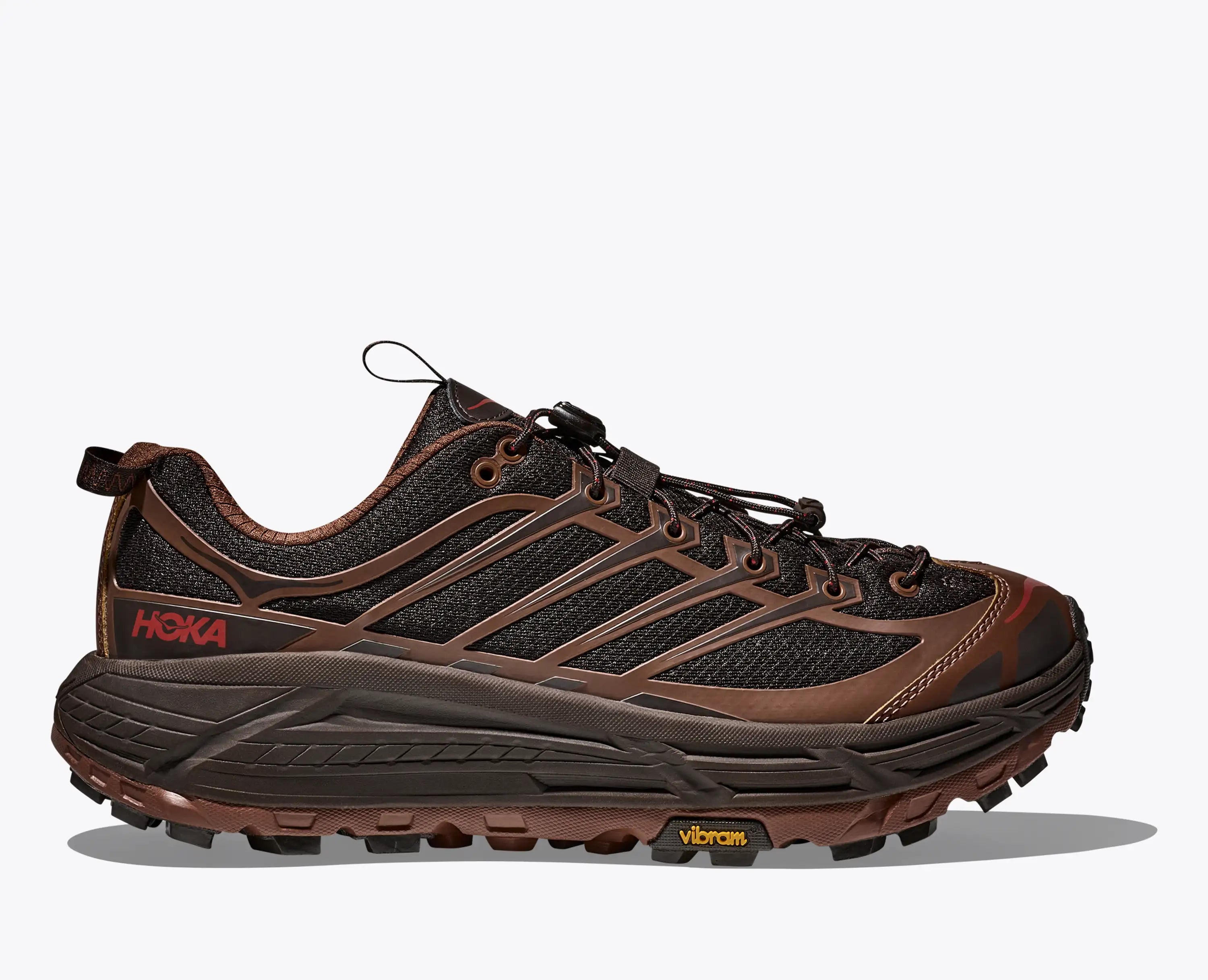 Hoka Mafate Three2 Cast Iron Mineral Brown