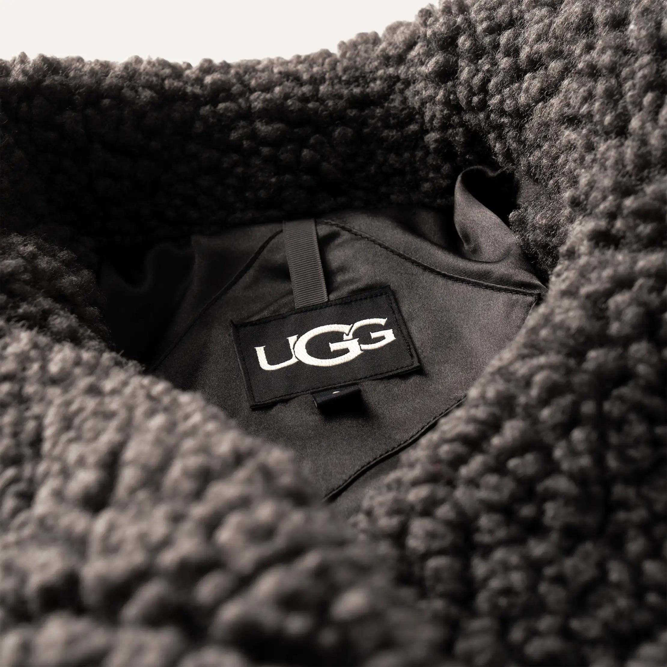 Ugg Gertrude Short Teddy Coat Ink