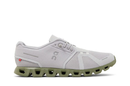 On Running Cloud 5 Glacier Grey Reseda Green