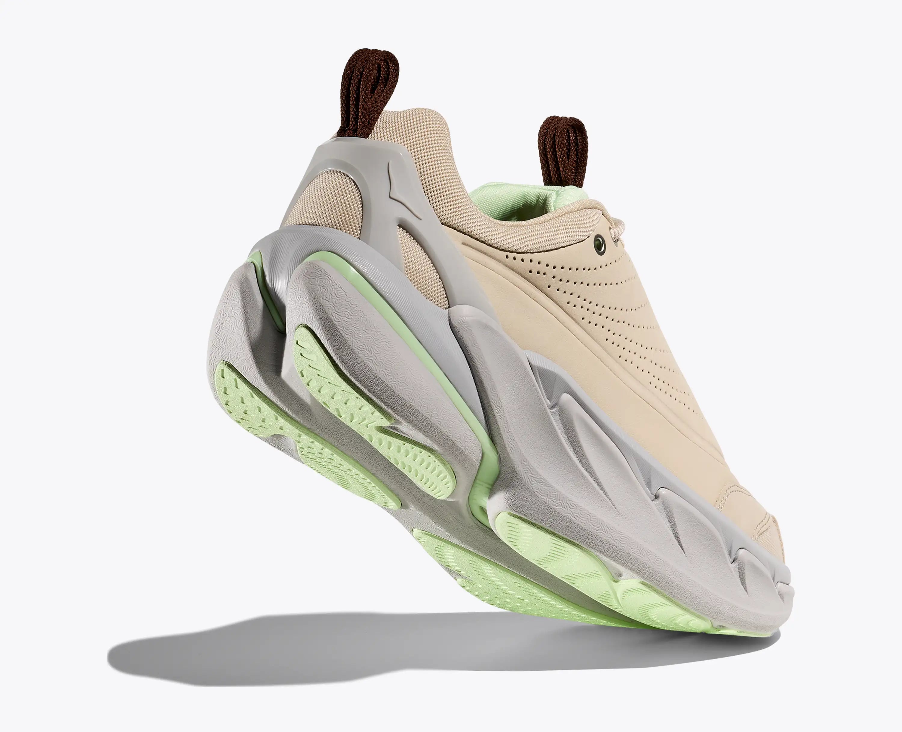 Hoka Elevon X Oatmeal Luna Moth