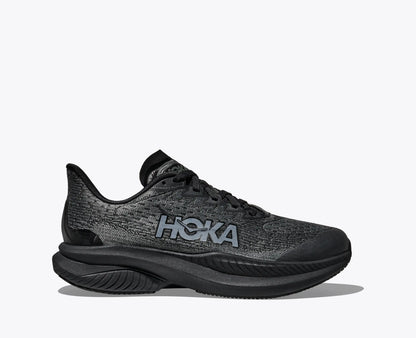 Hoka Big Kids Mach 6 Black Black