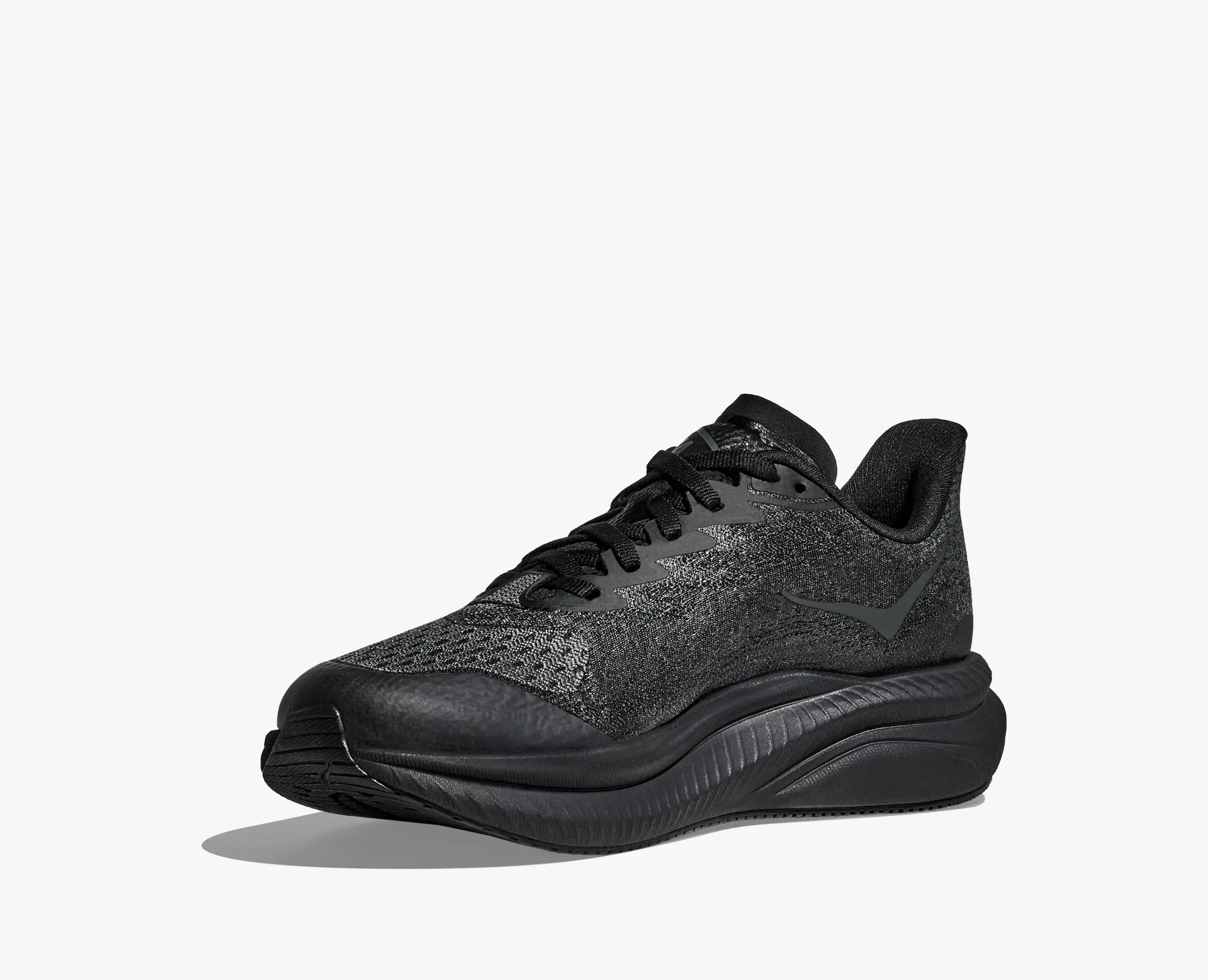 Hoka Big Kids Mach 6 Black Black