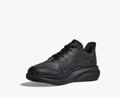 Hoka Big Kids Mach 6 Black Black