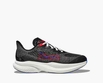Hoka Big Kids Mach 6 Black Vermillion