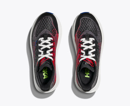 Hoka Big Kids Mach 6 Black Vermillion