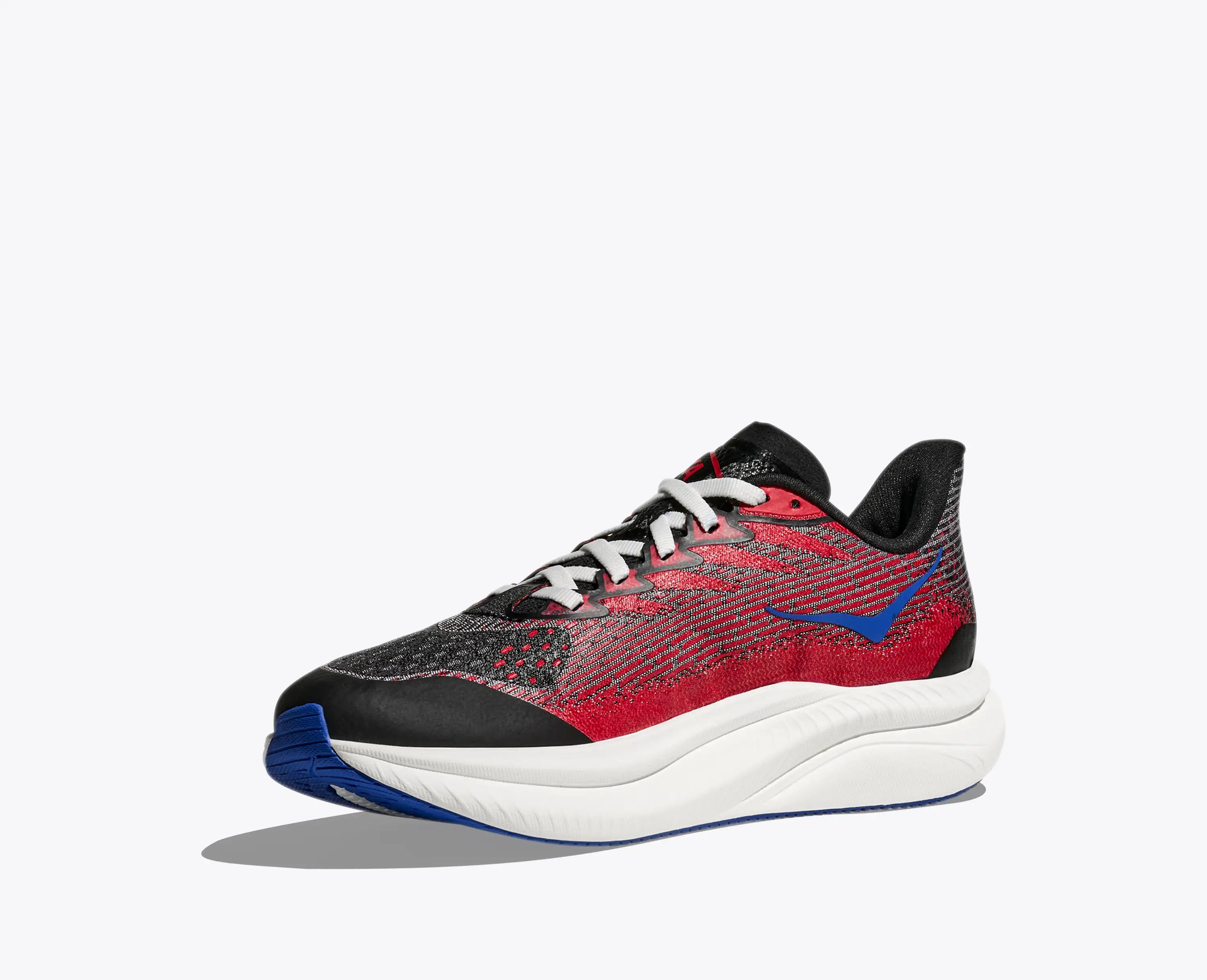 Hoka Big Kids Mach 6 Black Vermillion