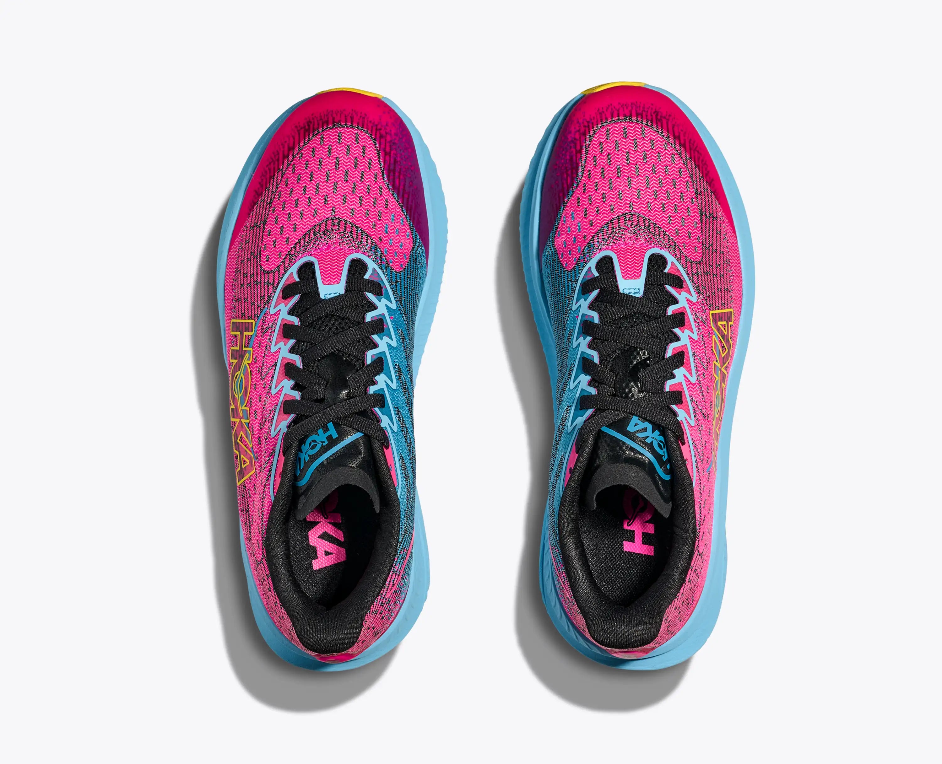 Hoka Big Kids Mach 6 Neon Dragonfruit Waterpark