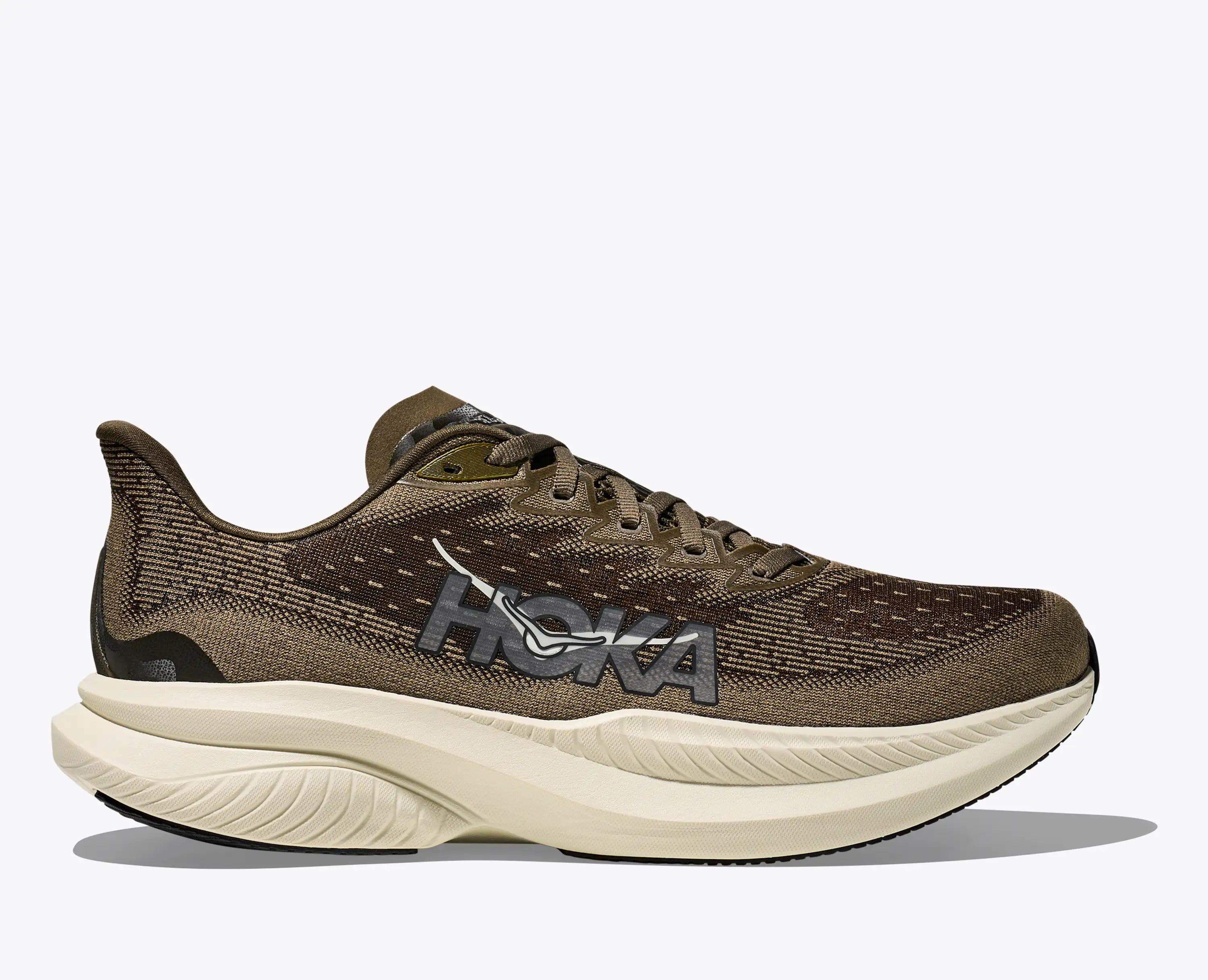 Hoka 'S Mach 6 Antique Olive Truffle Salt