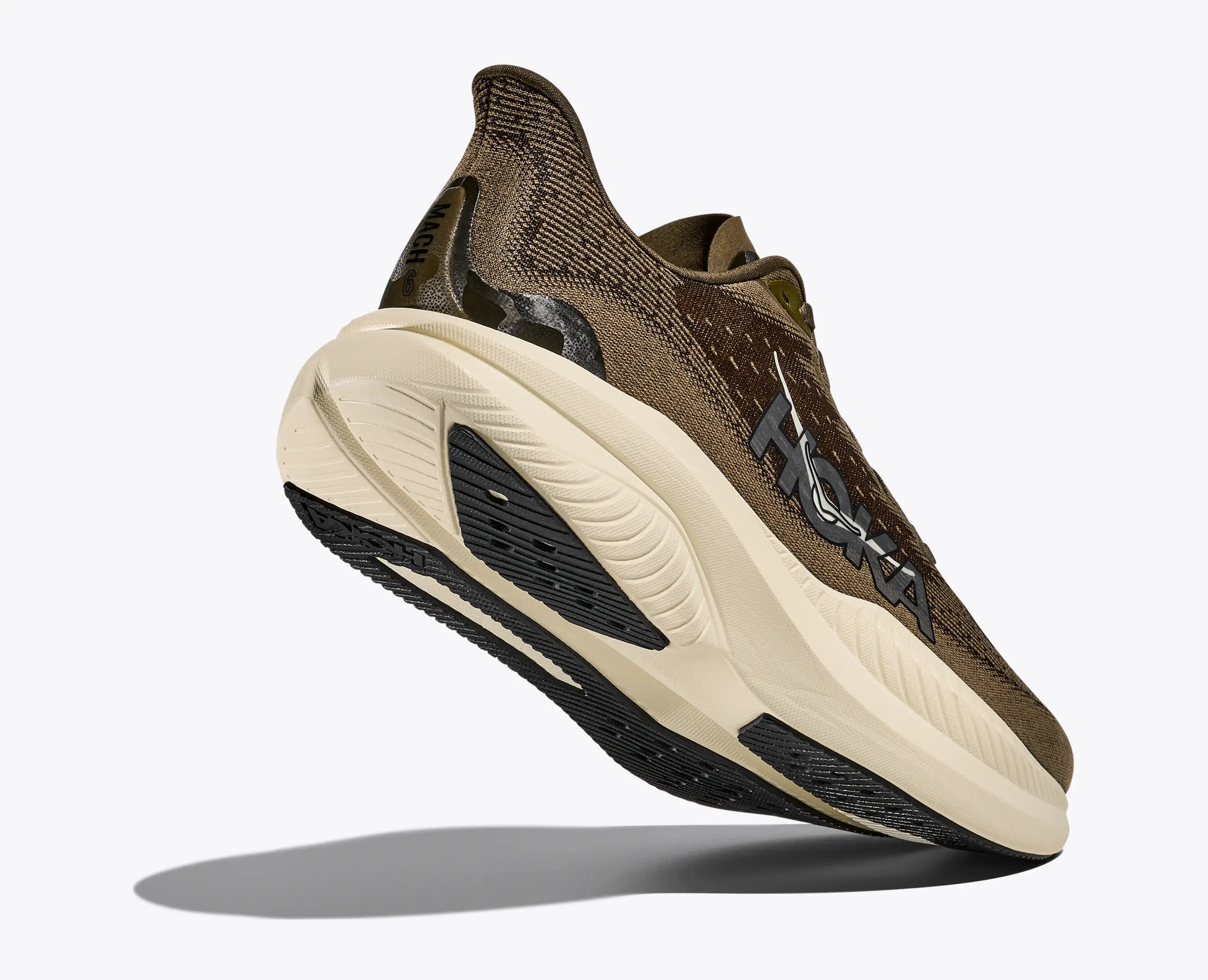 Hoka 'S Mach 6 Antique Olive Truffle Salt
